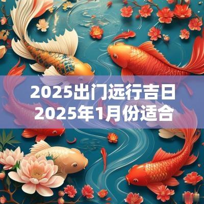 2025出门远行吉日 2025年1月份适合出远门的吉日