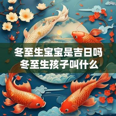 冬至生宝宝是吉日吗 冬至生孩子叫什么名字好
