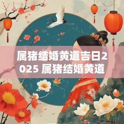 属猪结婚黄道吉日2025 属猪结婚黄道吉日查询