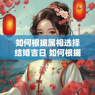 如何根据属相选择结婚吉日 如何根据自己的生肖选择结婚吉日