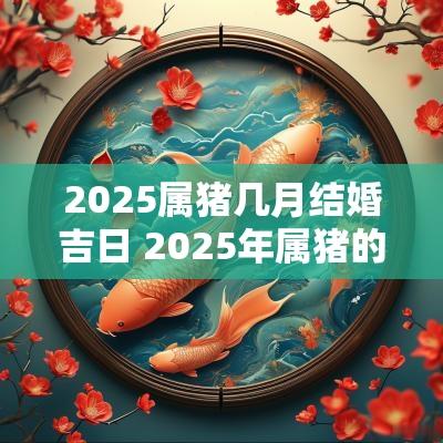2025属猪几月结婚吉日 2025年属猪的结婚吉日一览表