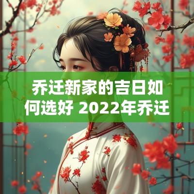 乔迁新家的吉日如何选好 2025年乔迁最佳吉日