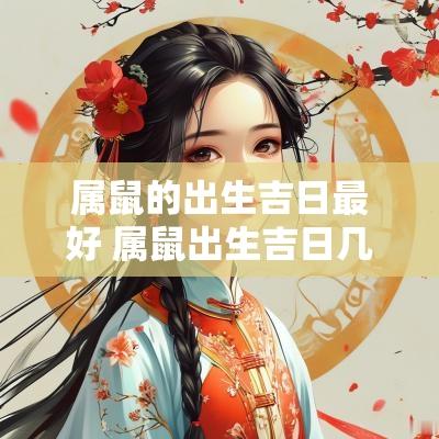 属鼠的出生吉日最好 属鼠出生吉日几点出生最好