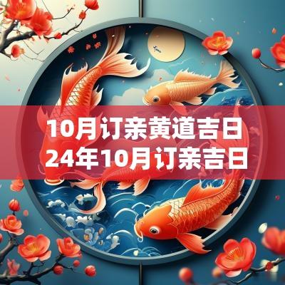 10月订亲黄道吉日 24年10月订亲吉日