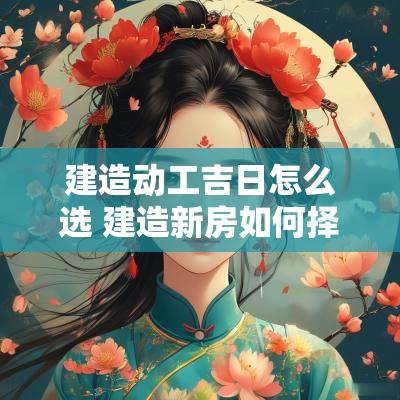 建造动工吉日怎么选 建造新房如何择吉日