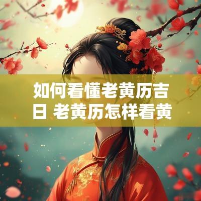 如何看懂老黄历吉日 老黄历怎样看黄道吉日