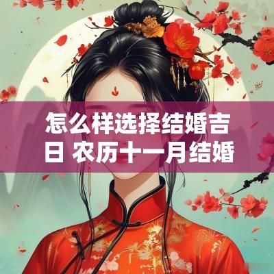 怎么样选择结婚吉日 农历十一月结婚吉日
