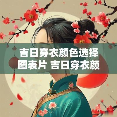 吉日穿衣颜色选择图表片 吉日穿衣颜色有讲究吗