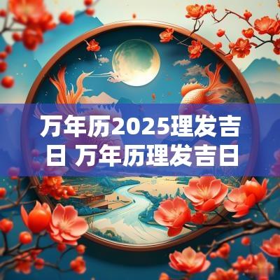万年历2025理发吉日 万年历理发吉日查询