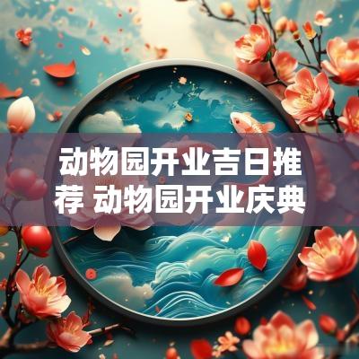 动物园开业吉日推荐 动物园开业庆典