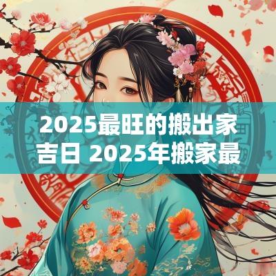 2025最旺的搬出家吉日 2025年搬家最旺的吉日是