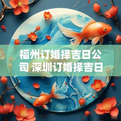 福州订婚择吉日公司 深圳订婚择吉日公司