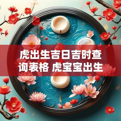 虎出生吉日吉时查询表格 虎宝宝出生吉时吉日查询大全