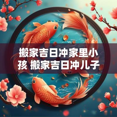 搬家吉日冲家里小孩 搬家吉日冲儿子属相怎么办