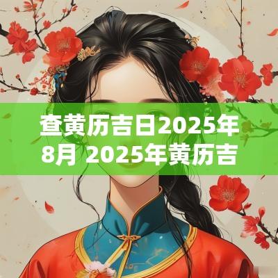 查黄历吉日2025年8月 2025年黄历吉日迁坟