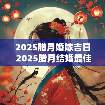 2025腊月婚嫁吉日 2025腊月结婚最佳日子