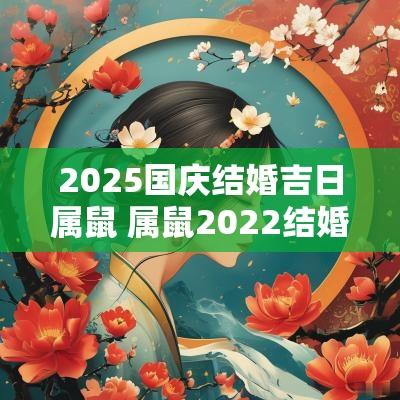 2025国庆结婚吉日属鼠 属鼠2025结婚吉日一览表
