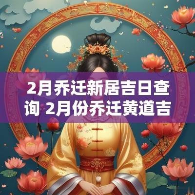 2月乔迁新居吉日查询 2月份乔迁黄道吉日2025年