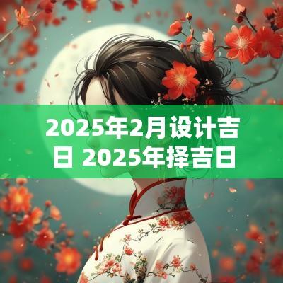 2025年2月设计吉日 2025年择吉日