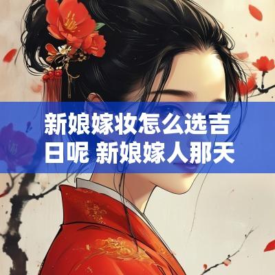 新娘嫁妆怎么选吉日呢 新娘嫁人那天有什么礼数