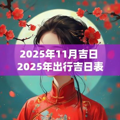 2025年11月吉日 2025年出行吉日表