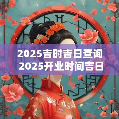 2025吉时吉日查询 2025开业时间吉日吉时 2025吉时吉日查询 2025开业时间吉日吉时