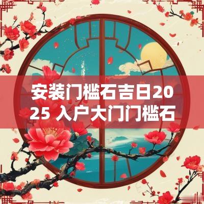 安装门槛石吉日2025 入户大门门槛石铺贴吉日