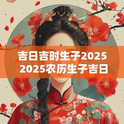 吉日吉时生子2025 2025农历生子吉日吉时