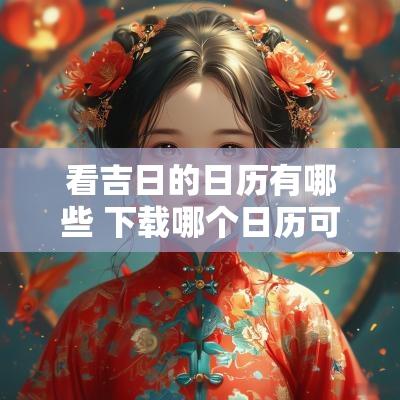 看吉日的日历有哪些 下载哪个日历可以看准确的吉日