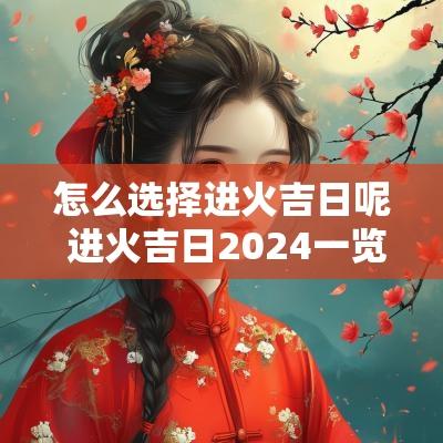 怎么选择进火吉日呢 进火吉日2025一览表
