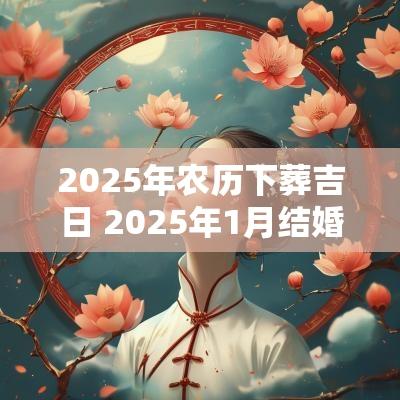 2025年农历下葬吉日 2025年1月结婚吉日