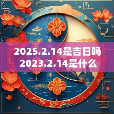 2025.2.14是吉日吗 2025.2.14是什么日子