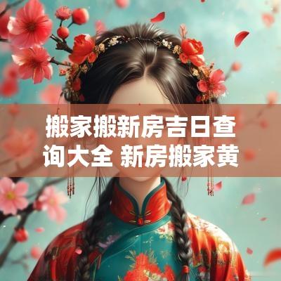 搬家搬新房吉日查询大全 新房搬家黄道吉日一览表