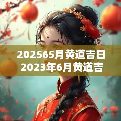 202565月黄道吉日 2025年6月黄道吉日