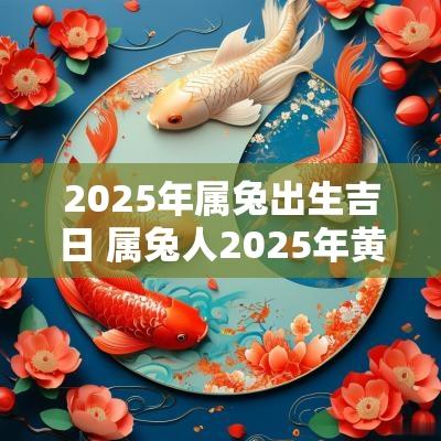 2025年属兔出生吉日 属兔人2025年黄道吉日