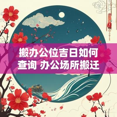 搬办公位吉日如何查询 办公场所搬迁选吉日