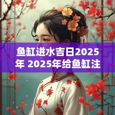 鱼缸进水吉日2025年 2025年给鱼缸注水吉日
