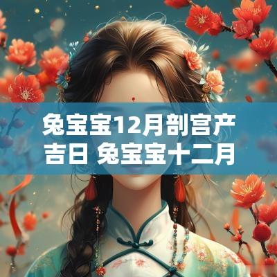 兔宝宝12月剖宫产吉日 兔宝宝十二月生产吉日
