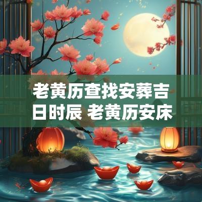 老黄历查找安葬吉日时辰 老黄历安床吉日及时辰查询