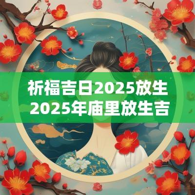 祈福吉日2025放生 2025年庙里放生吉日