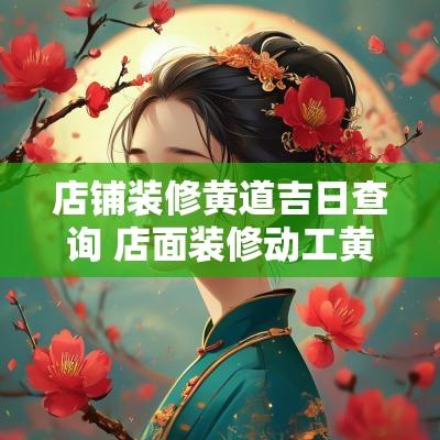 店铺装修黄道吉日查询 店面装修动工黄历吉日查询
