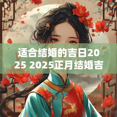 适合结婚的吉日2025 2025正月结婚吉日 适合结婚的吉日2025 2025正月结婚吉日