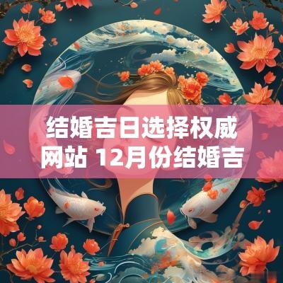 结婚吉日选择权威网站 12月份结婚吉日查询