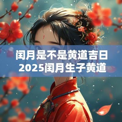 闰月是不是黄道吉日 2025闰月生子黄道吉日