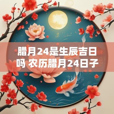 腊月24是生辰吉日吗 农历腊月24日子好不好