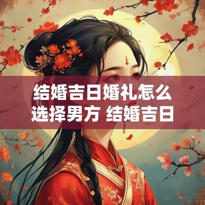 结婚吉日婚礼怎么选择男方 结婚吉日怎么选阴历