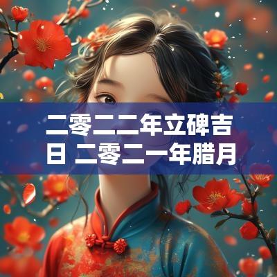二零二二年立碑吉日 二零二一年腊月立碑吉日
