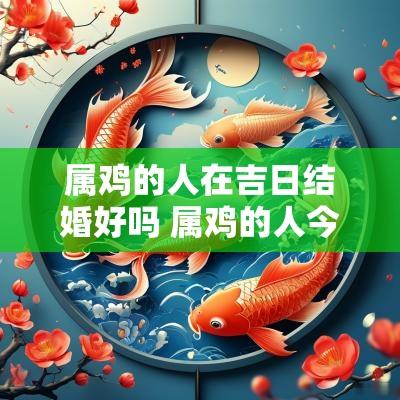 属鸡的人在吉日结婚好吗 属鸡的人今年最适合结婚