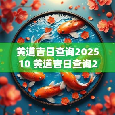 黄道吉日查询202510 黄道吉日查询2025年12月