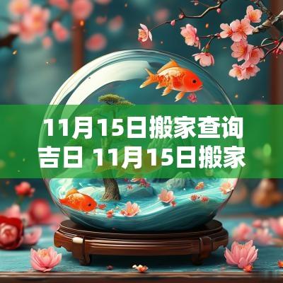 11月15日搬家查询吉日 11月15日搬家吉时